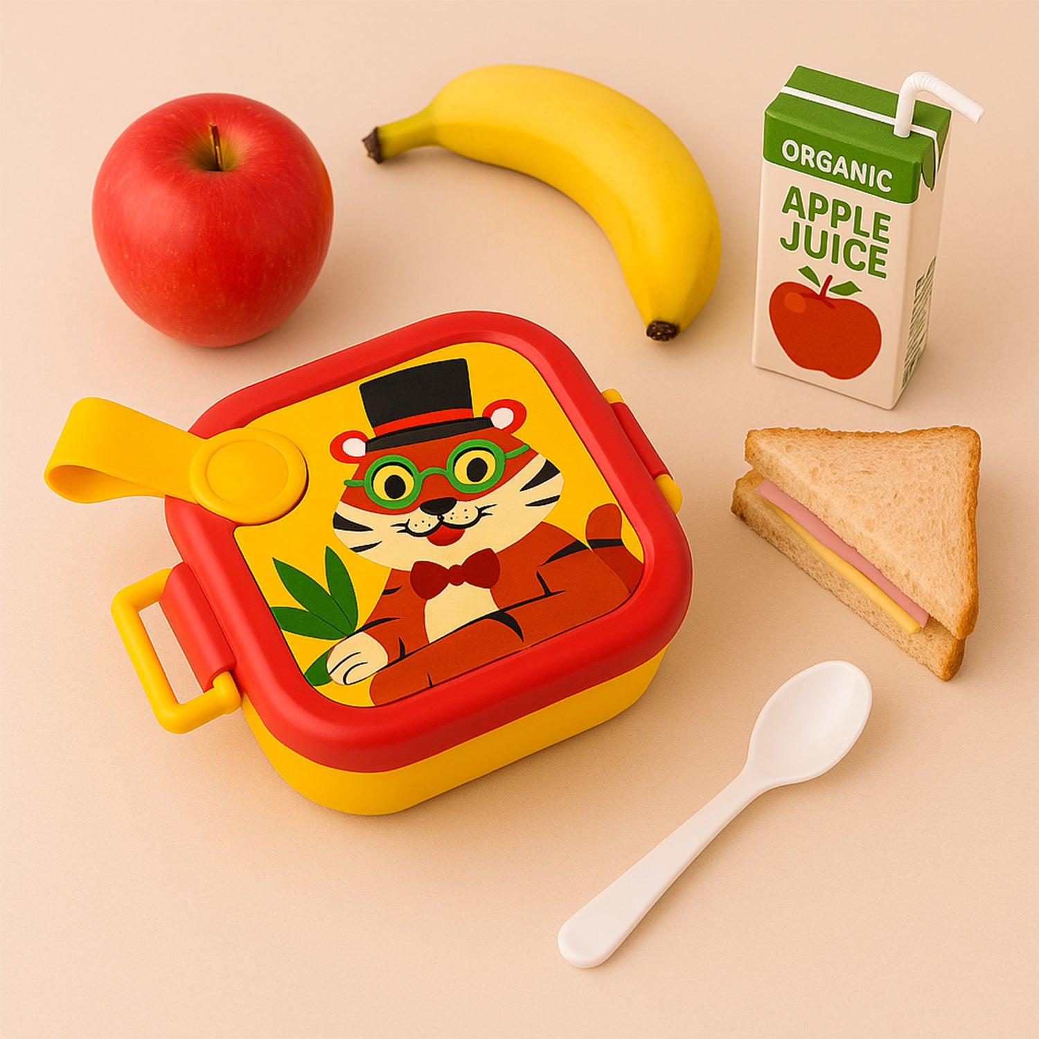 Ganesh Tangy Kids Stainless Steel Lunch Box Ganesh Tangy Kids Stainless Steel Lunch Box